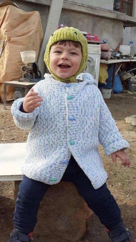 Kahramanmaraş'ta küçük çocuğun köpeğini koruduğu anlar