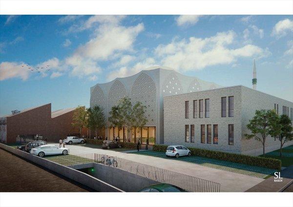 Almanya'da cami ve külliye projesi tanıtıldı