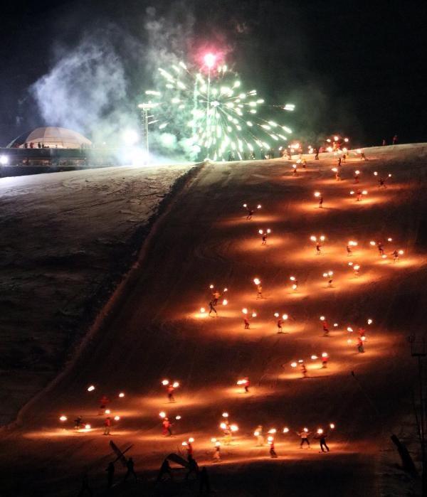 Palandöken'de muhteşem sezon açılışı
