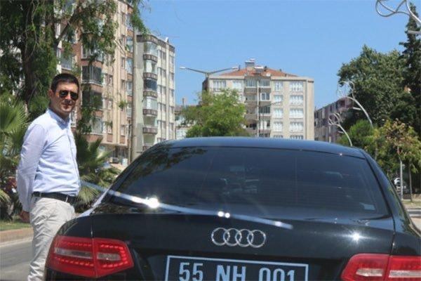 Samsun'da başkan yardımcısından skandal hareket