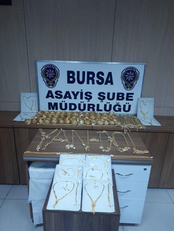 Bursa'da kuyumcuları dolandıran 2 kişi gözaltına alındı