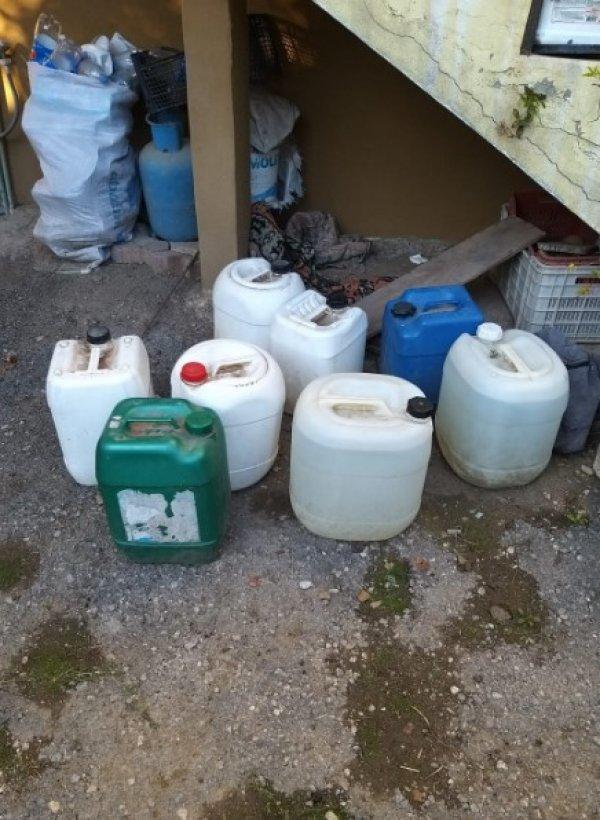 648 litre kaçak içki ele geçirildi