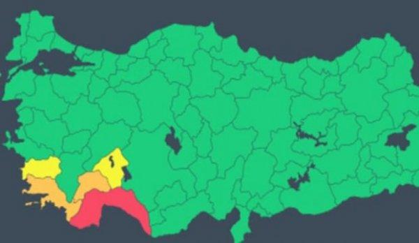 Meteorolojiden Antalya için kırmızı alarm