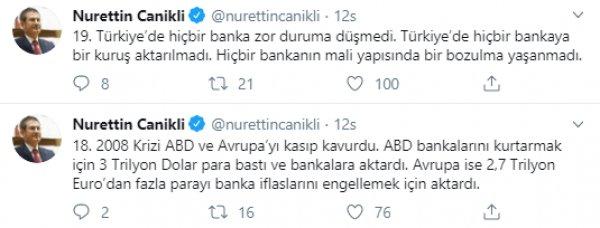 Nurettin Canikli 23 maddeyle AK Parti dönemini özetledi