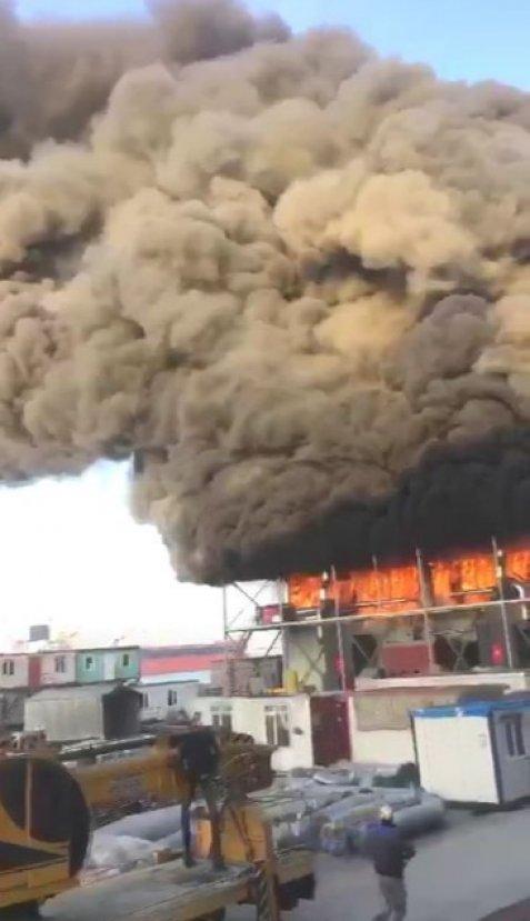 Yalova'da tersanede yangın: Ölen ya da yaralanan yok