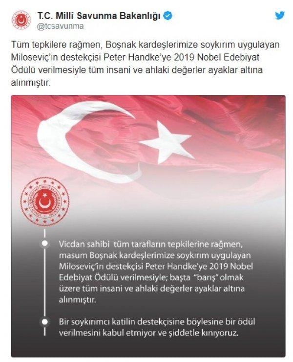 Nobel Edebiyat Ödülü soykırım destekçisi yazara verildi