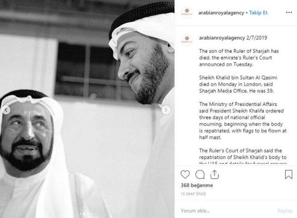 BAE Prensi’nin uyuşturucudan öldüğü kesinleşti