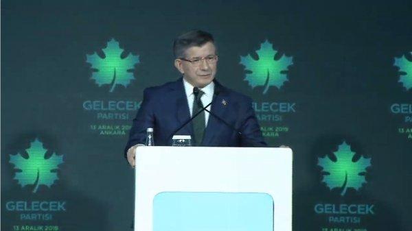 Ahmet Davutoğlu partisinin adını açıkladı