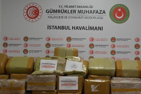 İstanbul'da büyük uyuşturucu operasyonu: 1 ton 700 kilo