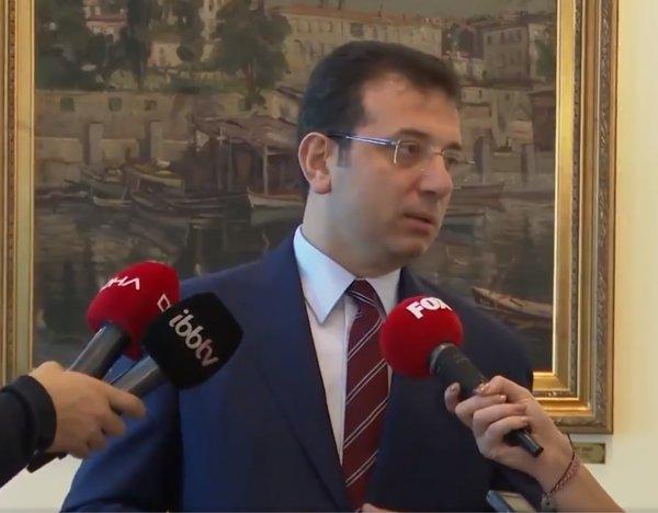 Ekrem İmamoğlu, Kanal İstanbul karşıtlığını yineledi