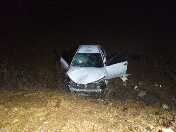 Kütahya'da otomobil at arabasına arkadan çarptı