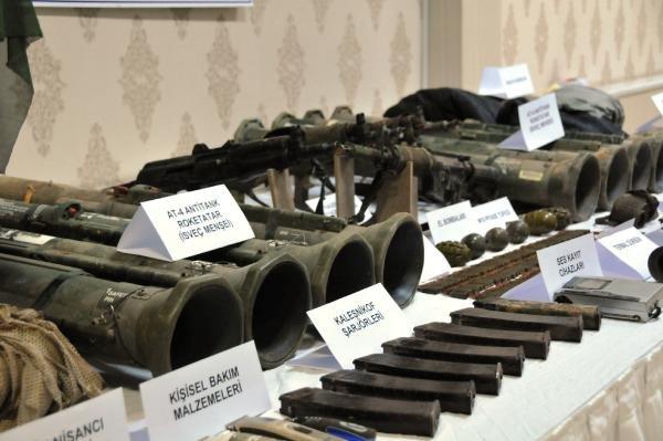 4 teröristin öldürüldüğü Mardin'de cephanelik çıktı