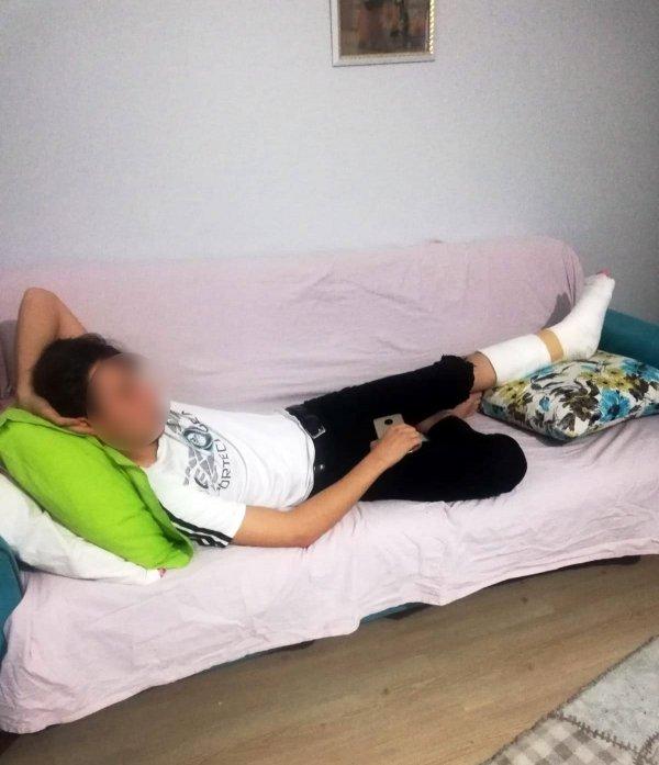 Bebek sandalyesine çarptı diye darbedilen garson konuştu