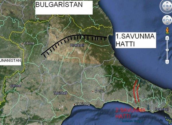 İstanbul'un 2. Dünya Savaşı'ndan kalma savunma hattı