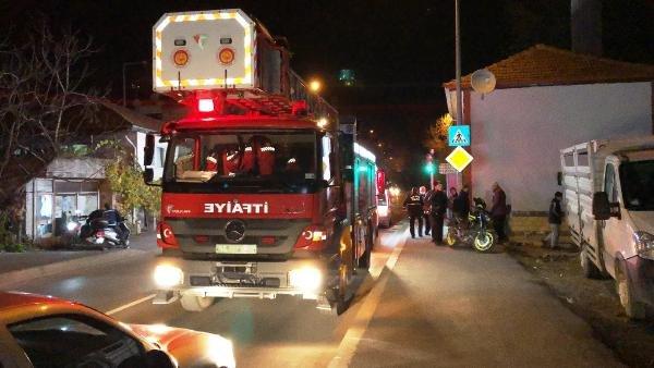 Alkollü şahıstan kaçan çocuk merdiven boşluğuna düştü