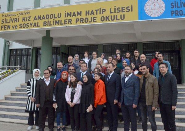 Ekrem İmamoğlu'nun Silivri'deki imam hatip ziyareti