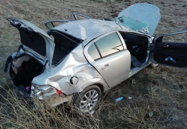 Kahramanmaraş'ta otomobil takla attı:1 ölü 4 yaralı