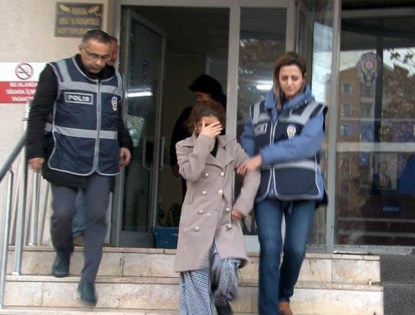 Seri hırsız kadın yakayı ele verdi