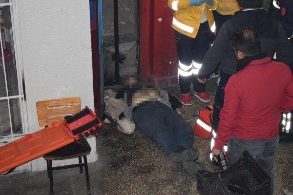 Asansör boşluğuna düşerek can verdi