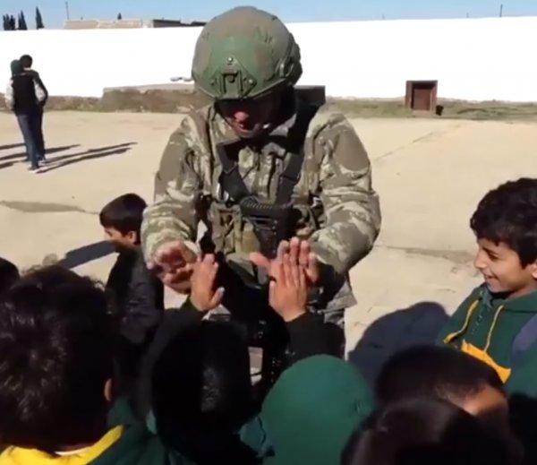 Tel Abyadlı çocuklardan Türkiye’ye mesaj