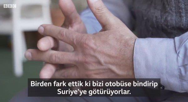 BBC'nin Türkiye aleyhinde konuşturduğu Suriyeli