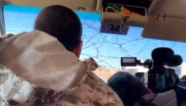 Habertürk ekibine Libya'da saldırı