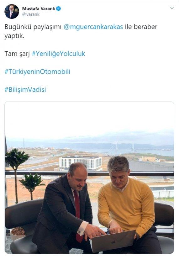 Yerli otomobilin içinden ilk fotoğraf