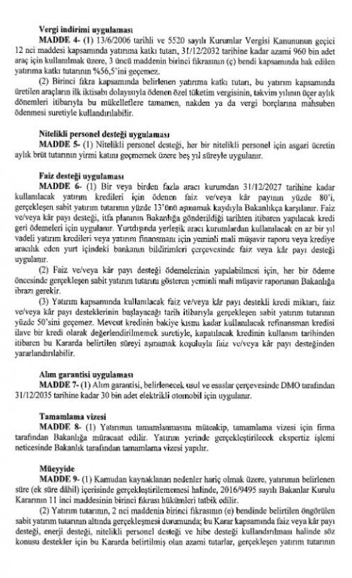 Yerli otomobil Bursa'da üretilecek