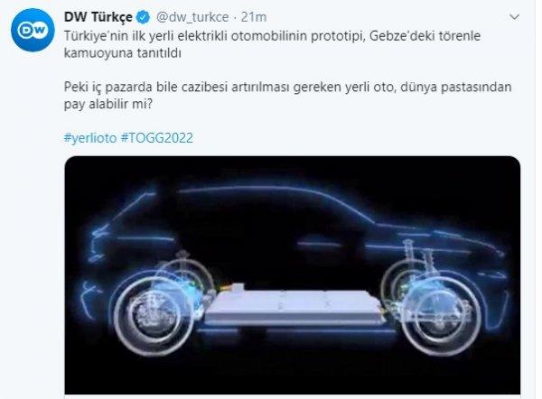Dünya basınının gözü yerli otomobilde