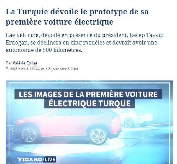 Dünya basınının gözü yerli otomobilde