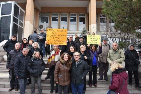 CHP Ankara'dan Kanal İstanbul'a hayır dilekçesi