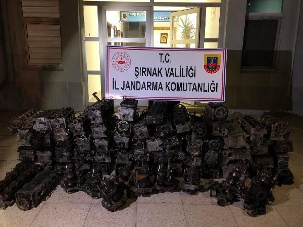 Şırnak'ta kaçakçılık operasyonu: 36 gözaltı