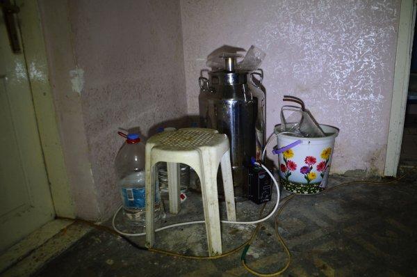 Gaziosmanpaşa'da kaçak içki operasyonu