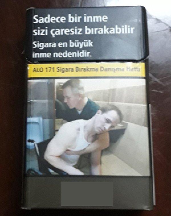 Sigara paketlerinde tek tip modeli