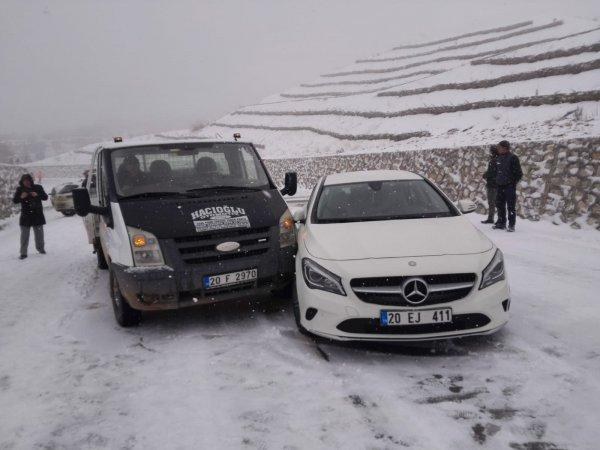 Denizli'de 20 aracın karıştığı zincirleme kaza