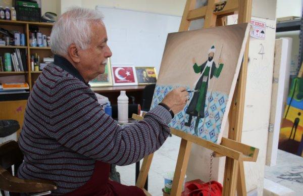 Emekli hakim Güzel Sanatlar'ın en gözde öğrencisi