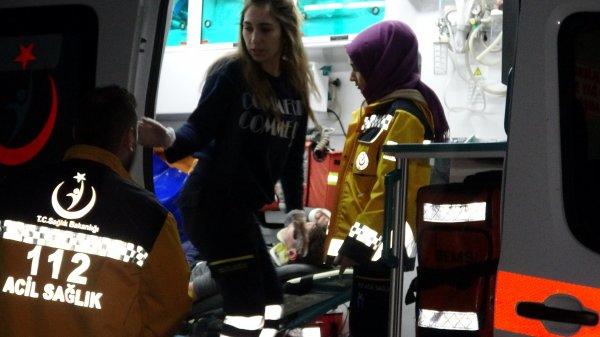 Zonguldak'ta otomobil 40 metreden uçtu:1 ölü 3 yaralı