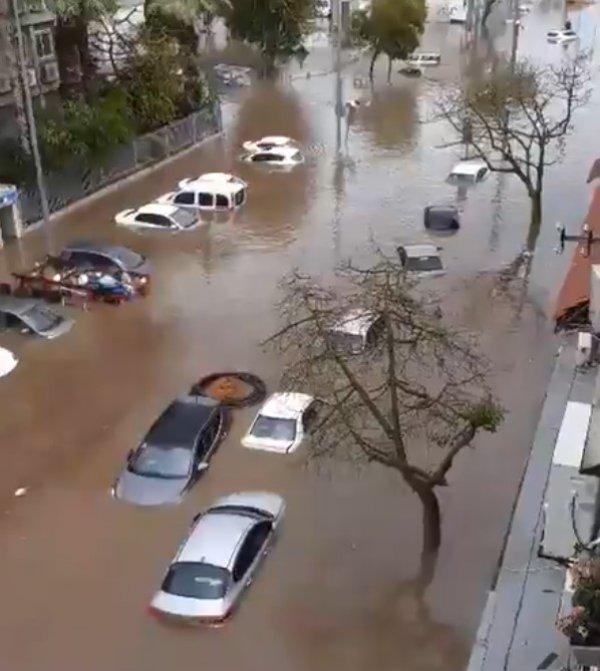İsrail'de sel felaketi