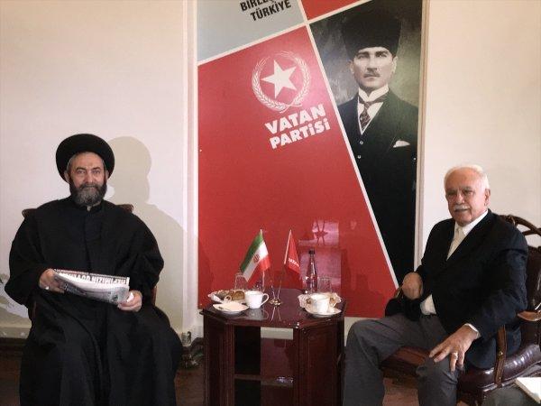 Hamaney’in temsilcisi Amili'den Perinçek'e ziyaret