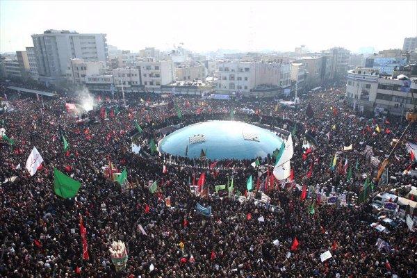 Kasım Süleymani'nin cenaze namazı kılındı