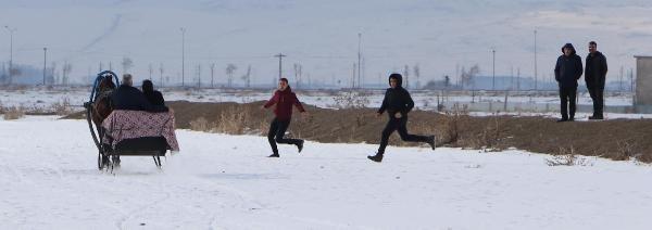 Erzurum'da başkan ve müdürün zor anları