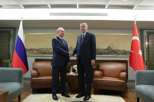 Erdoğan-Putin TürkAkım'ı birlikte açtı