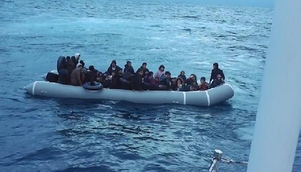 Çanakkale'de 92'si çocuk, 193 kaçak göçmen yakalandı