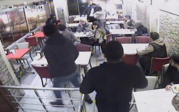 Eski sevgili dehşeti kamerada