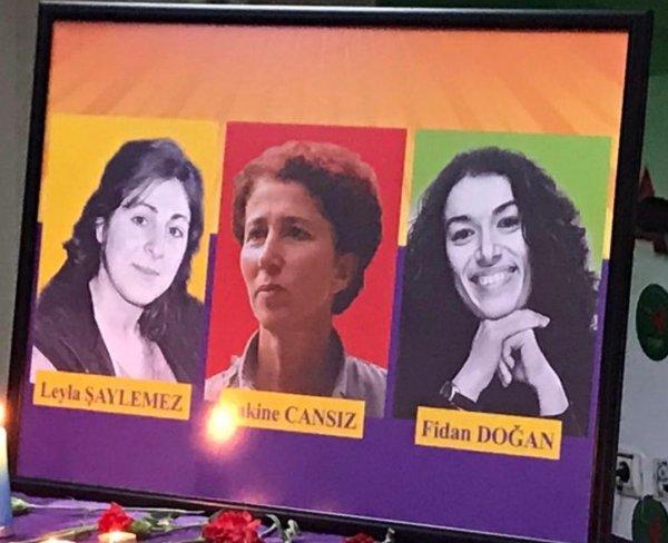 HDP'li vekiller 3 PKK'lı teröristi andı