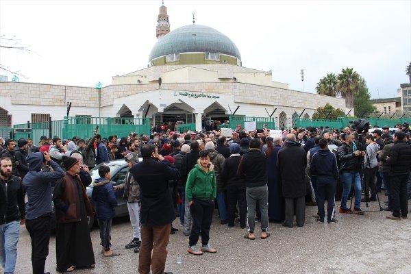 Ürdün'de İsrail'e doğalgaz protestosu