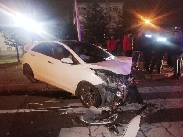 Kayseri'de trafik kazası: 4 yaralı