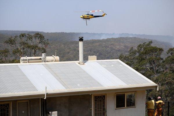 Avustralya'da binlerce kişi yerinden oldu