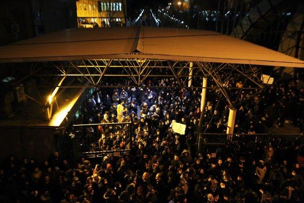 İran'da rejim karşıtı gösteri