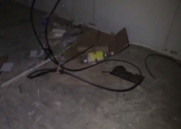 Tel Abyad'da 12 kilometrelik tünele konteyner oda